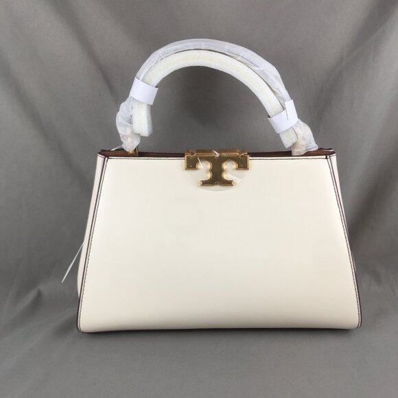 Tory Burch Eleanor Spazzolato Satchel Bag - Picture 5 of 15